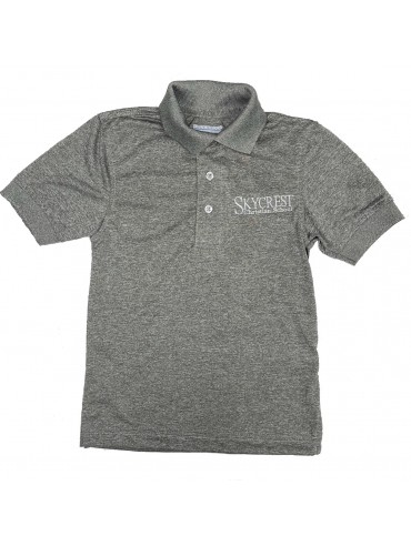 Elderado Gray Short Sleeve Polo